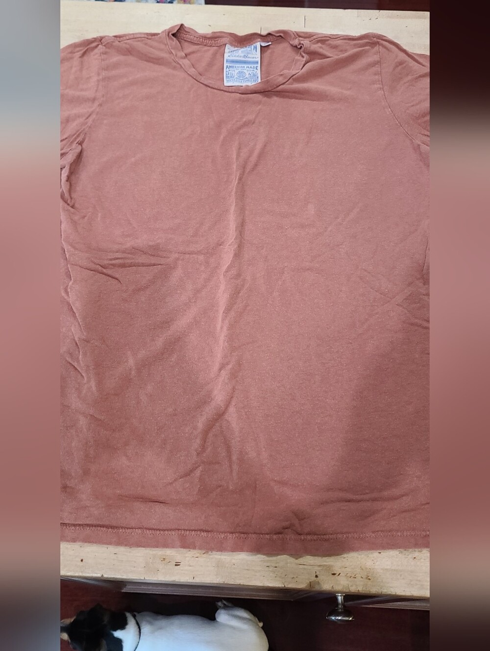 Jungmaven XL Tshirt Terra Cotta Color